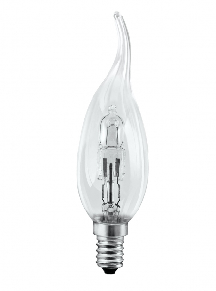 

Żarówka Dekoracyjna Halogen E14 230V 18W Płomyk