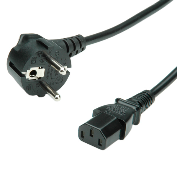 

Kabel Przewód Zasilający Prosty Iec 1.8M Czarny