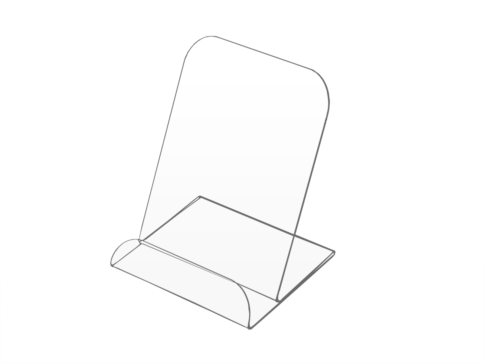 

A6 Stojak Podajnik Kieszeń Ulotki Foldery Plexi