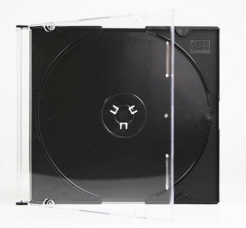 

Pudełka CD x1 Slim Czarne 100szt. Wersj Europejska
