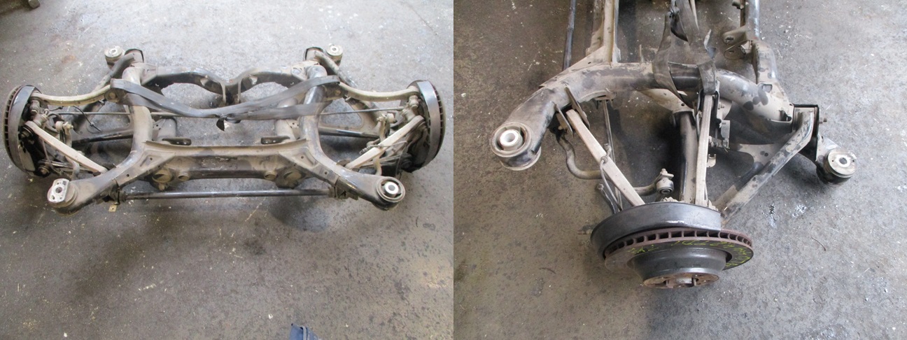 Zawieszenie tylne AUDI Q7 4L0 4,2TDI