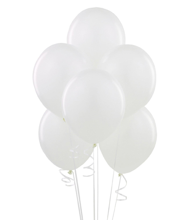 

Balony Pastelowe 11 cali Białe 25 szt