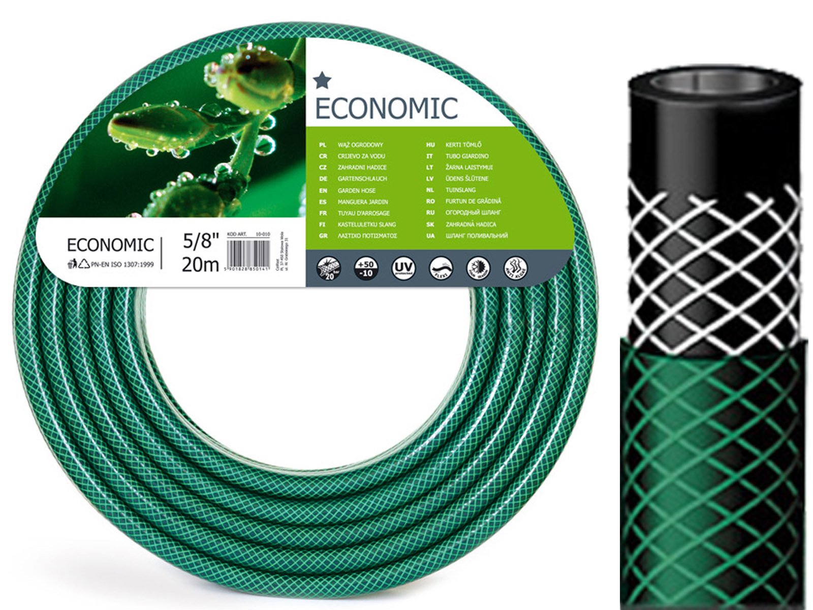 

Cellfast Wąż ogrodowy Economic 5/8" 20m
