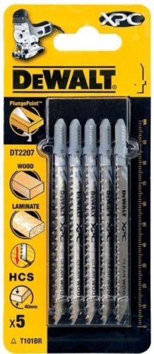 

Brzeszczoty do drewna T101BR Xpc Dewalt DT2207