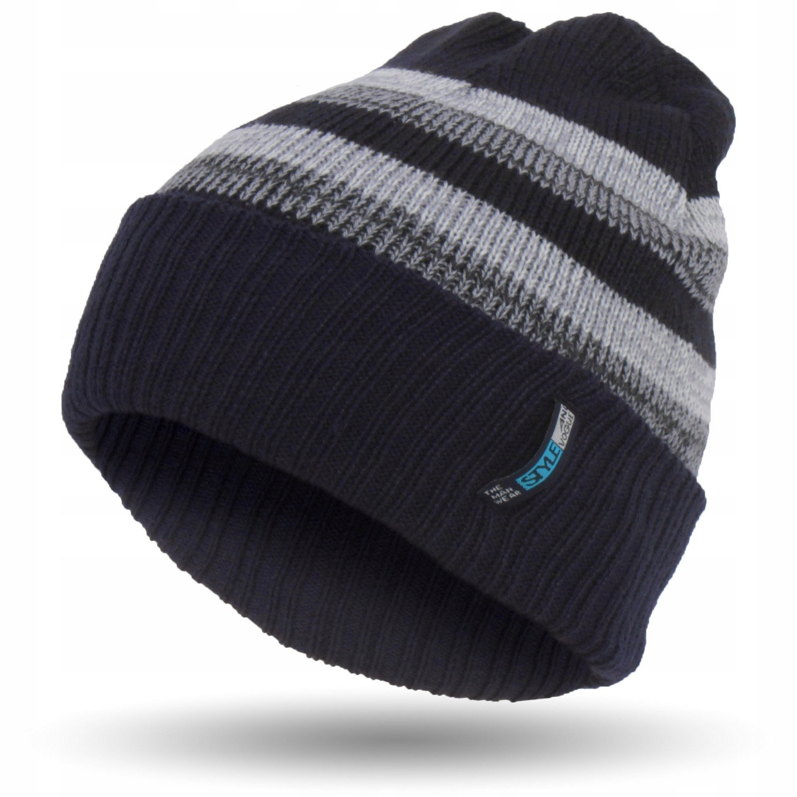 

W304C Beanie Ciepła Zimowa Czapka Z Dzianiny