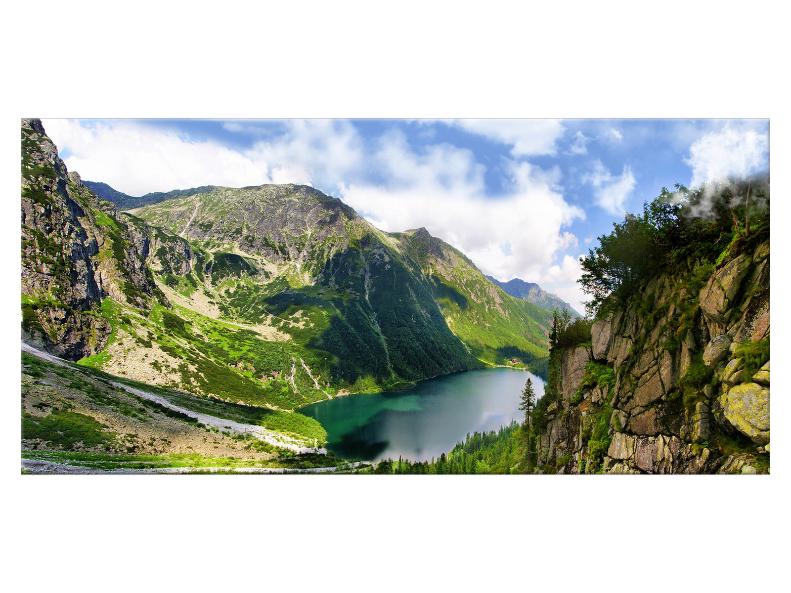 

Obraz Krajobraz Morskie Oko 115x55 morskiego oka