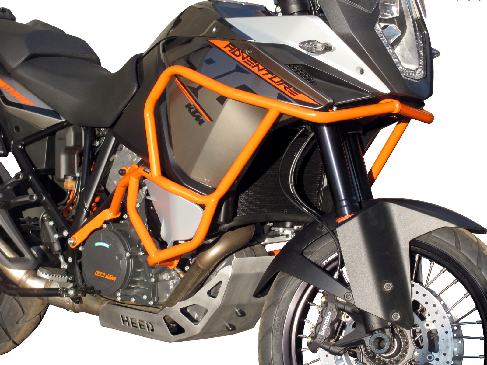 HEED crash bars KTM 1190/1050 ADVENTURE ORANGE