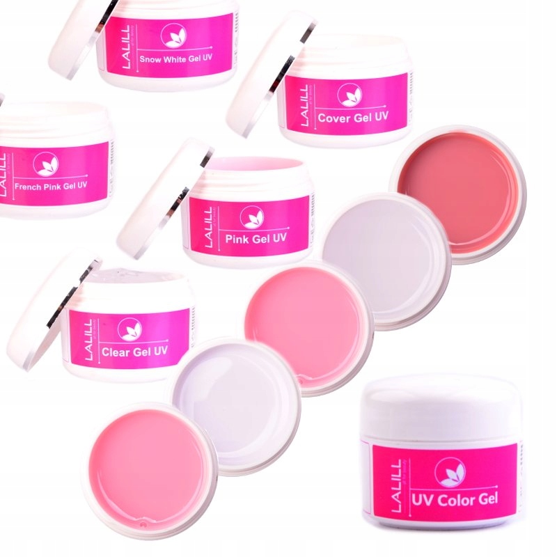 

Zestaw Żelowy Do Paznokci Żele Uv Manicure 5+1