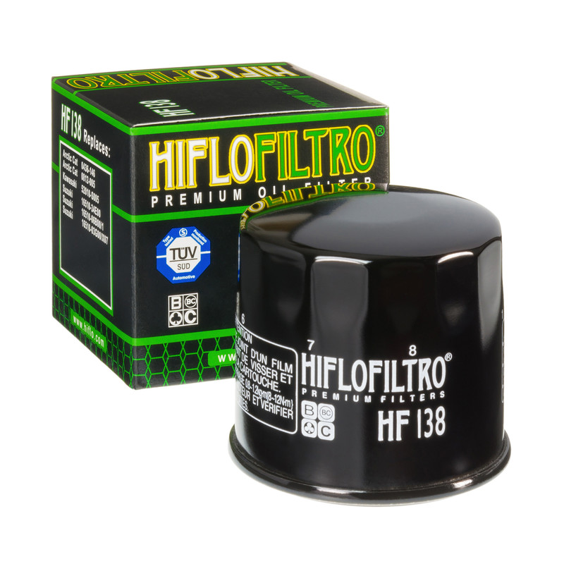 

Hiflo HF138 Filtr oleju Gsx Gsxr Sv Lt Vz 400 500
