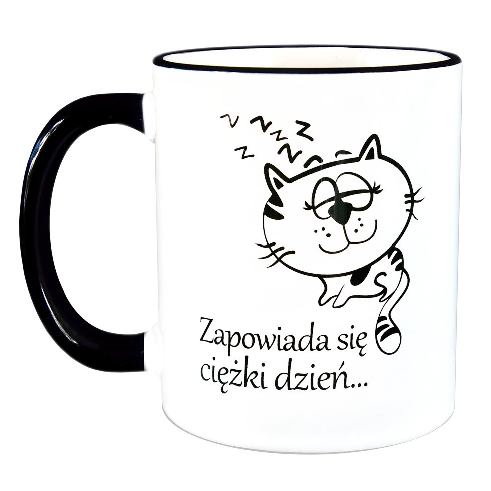 

Śmieszny Kubek Z Kotem, Prezent Dla Dziewczyny