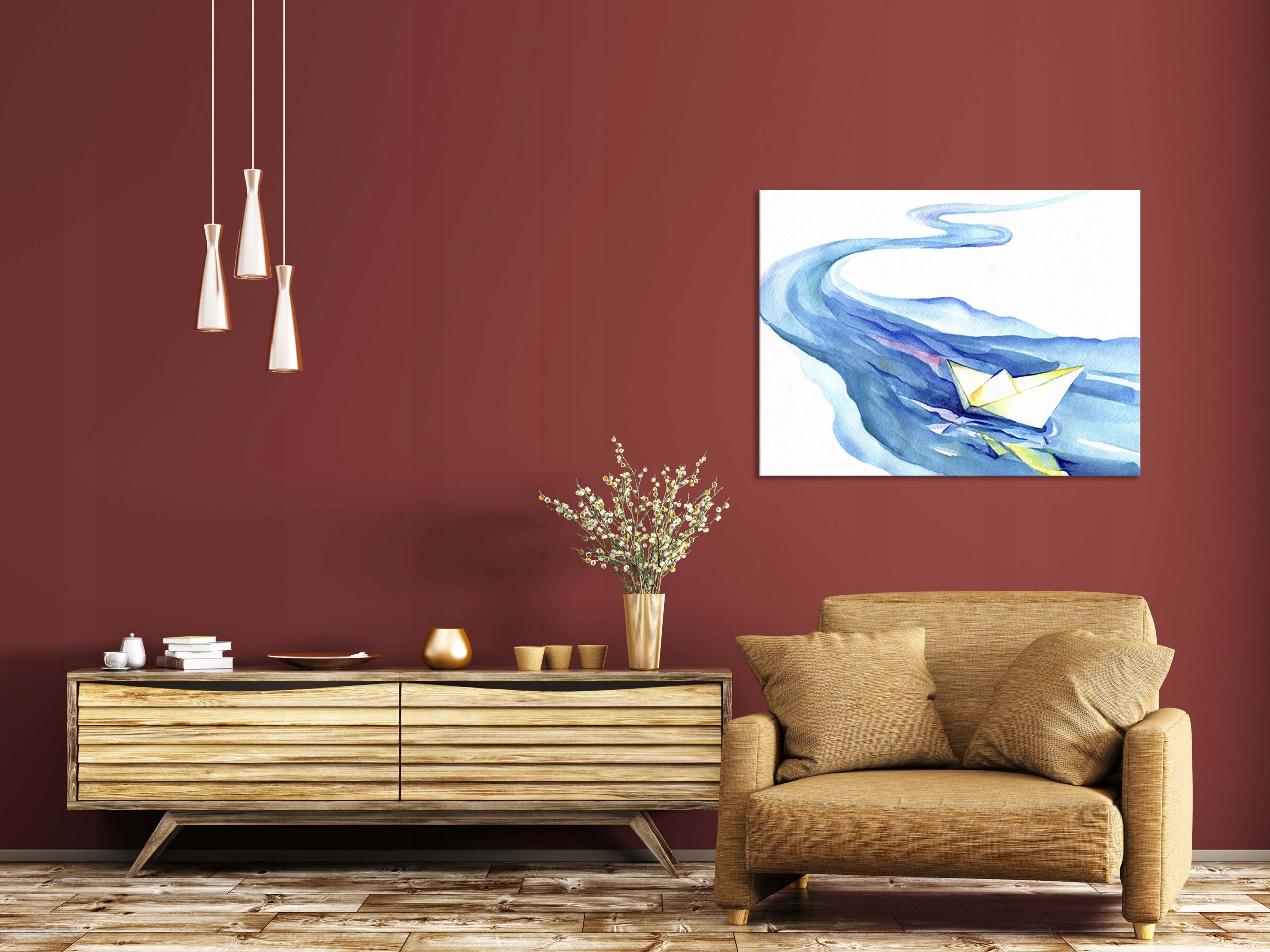 OBRAZ na płótnie ABSTRAKCJA 98528067 120x80 WZORY Szerokość produktu 120 cm