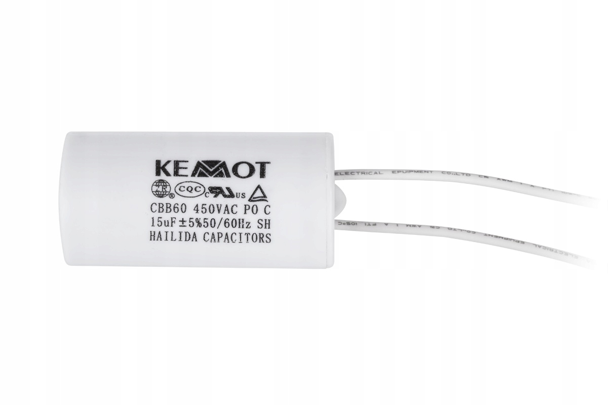 

Kondensator rozruchowy do silnika 5uF 450V