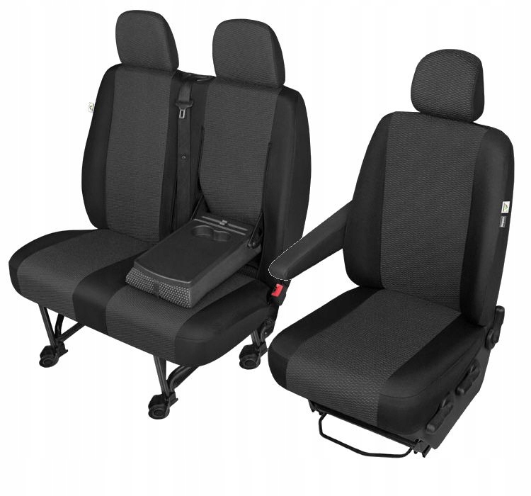 Poťahy 1+2+STOLIK Renault Trafic 2001-2014