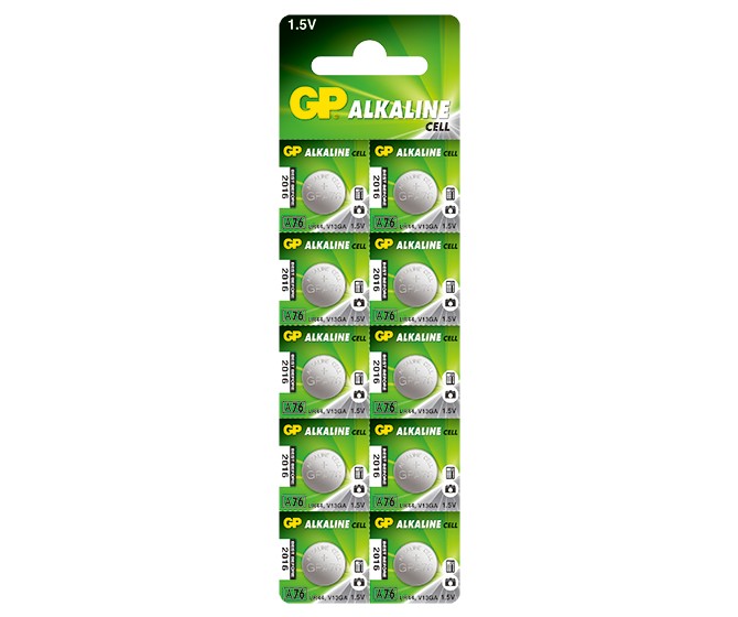 10X щелочные батареи GP LR44 AG13 A76 1154 G13