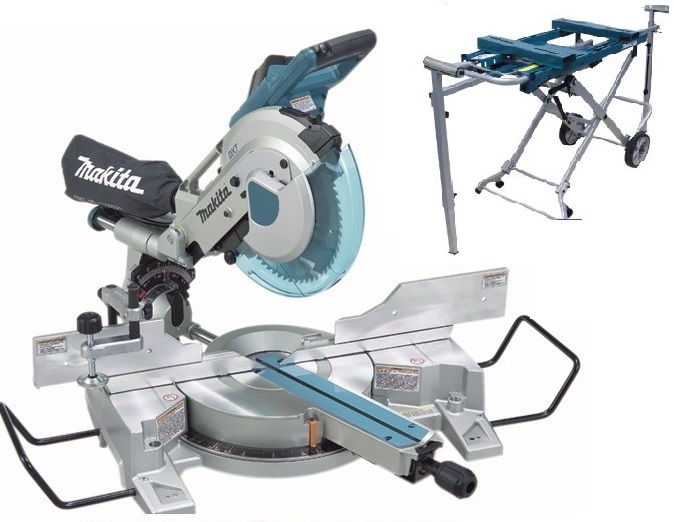 Ukośnica z Przesuwem 305mm Makita LS1219L Stół