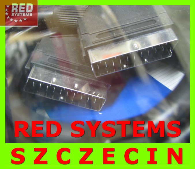 Długi 5m kabel Scart Euro do Euro HQ SZCZECIN Złącza SCART (Euro) - SCART (Euro)