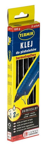 

Termik Klej termopotliwy czarny 100g 200mm