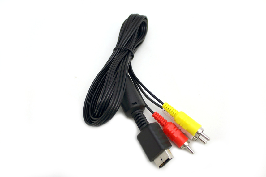 IRIS Kabel przewód TV composite AV 3 x RCA do konsoli PS1 / PS2 / PS3 Kod producenta AR-001577
