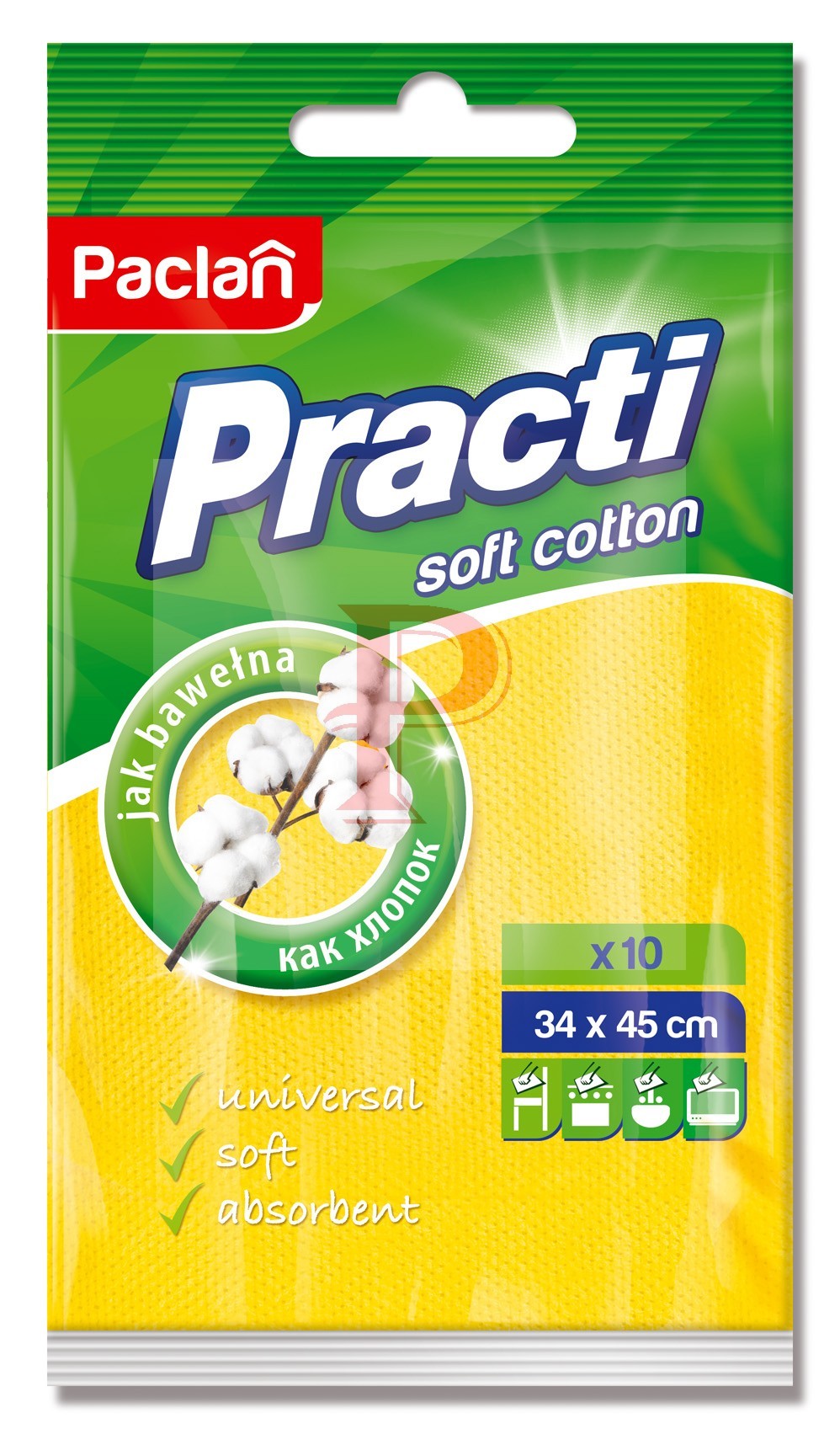 

Ściereczki uniwersalne jak bawełna Practi 34x45