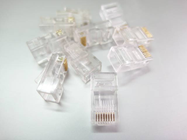 

wtyk sieciowy modularny RJ45 8p8c 100szt