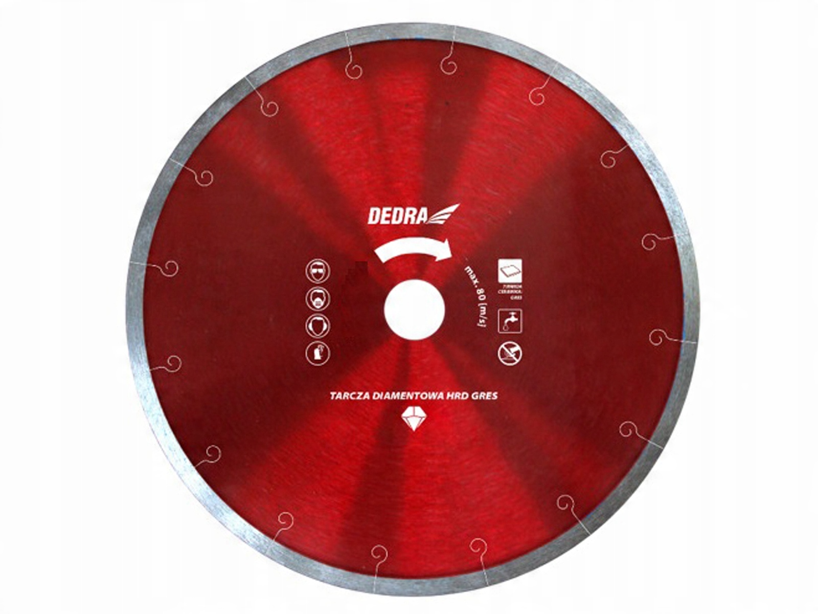 

Dedra Tarcza diamentowa Hrd Gres 350x25,4 H1069