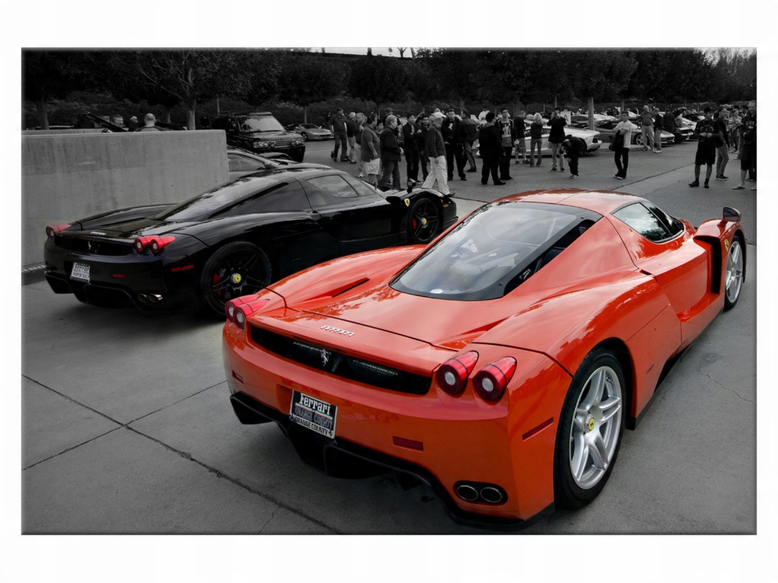 

Obraz do kuchni Samochód Ferrari Enzo 60x40 Ludzie