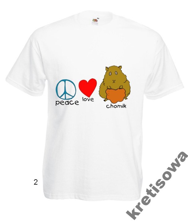 

Kolorowe Koszulki Chomik Hamster Extra Super Wzory