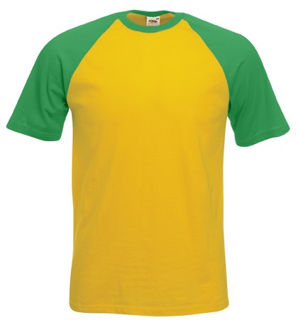 

Koszulka T-shirt Baseball Sunflower/Kelly Green L