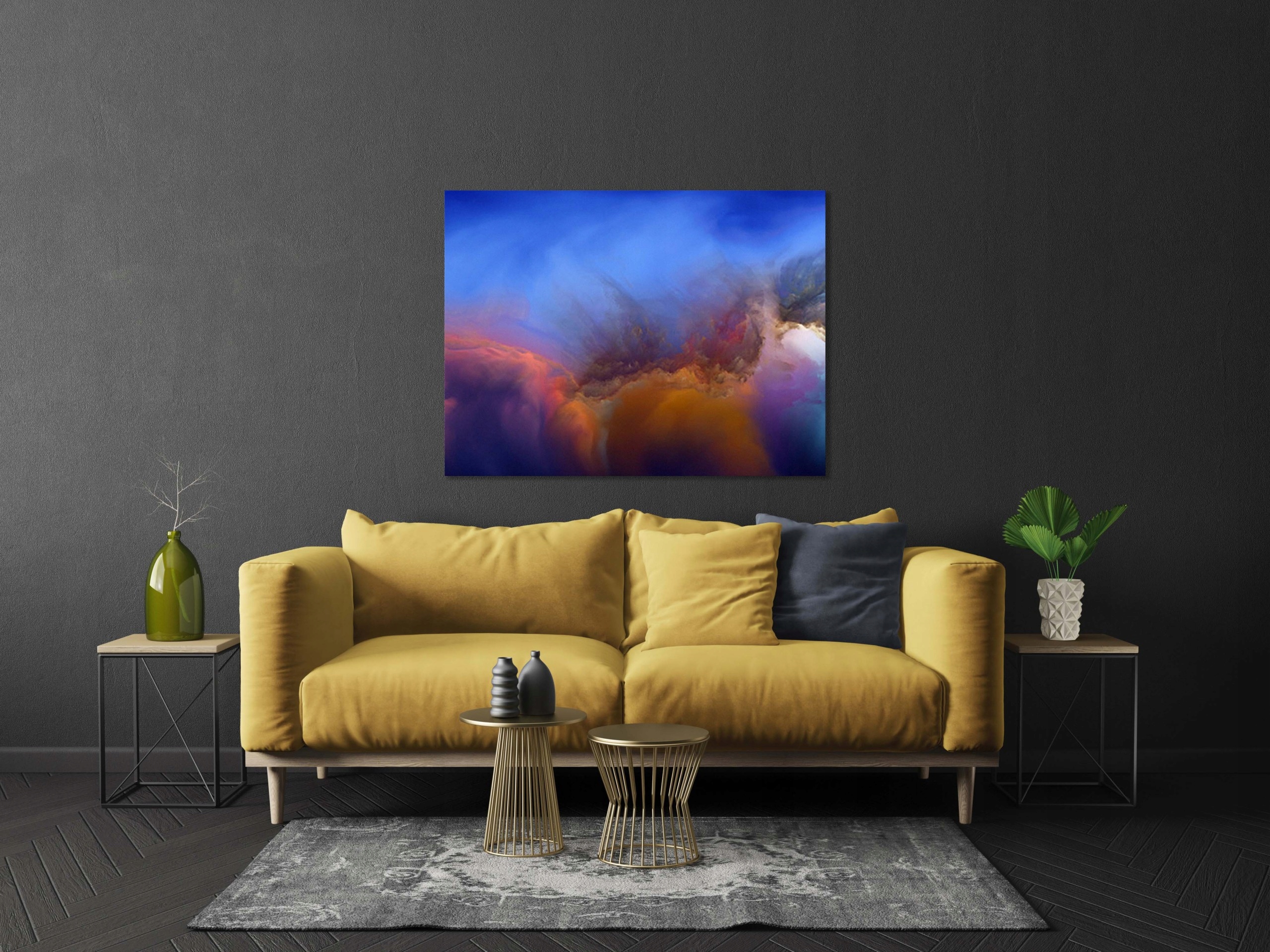 OBRAZ na płótnie ABSTRAKCJA 151928878 120x80 WZORY Marka inna