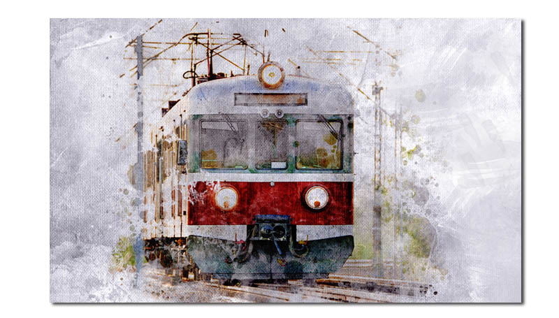 

obraz Pociąg 1 -120x70cm na płótnie