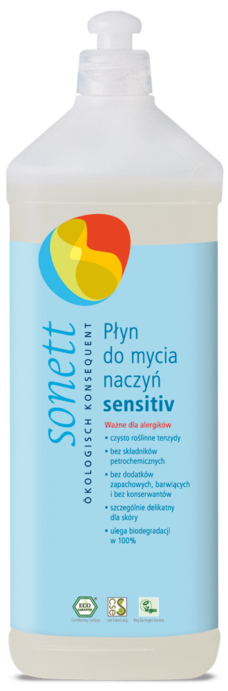 

Sonett Płyn do mycia naczyń Neutral Sensitiv 1litr