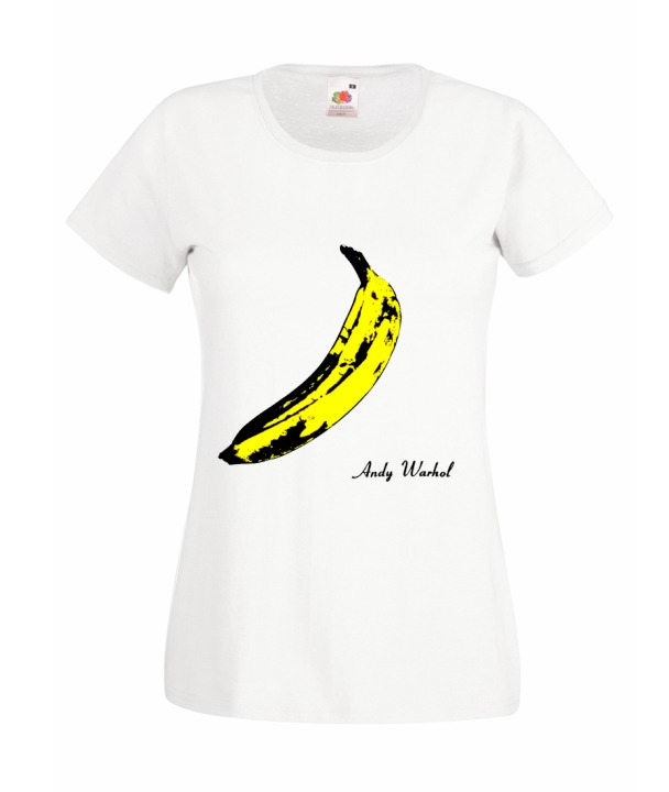 

Kolorowe Koszulki Andy Warhol Banan Pop Art