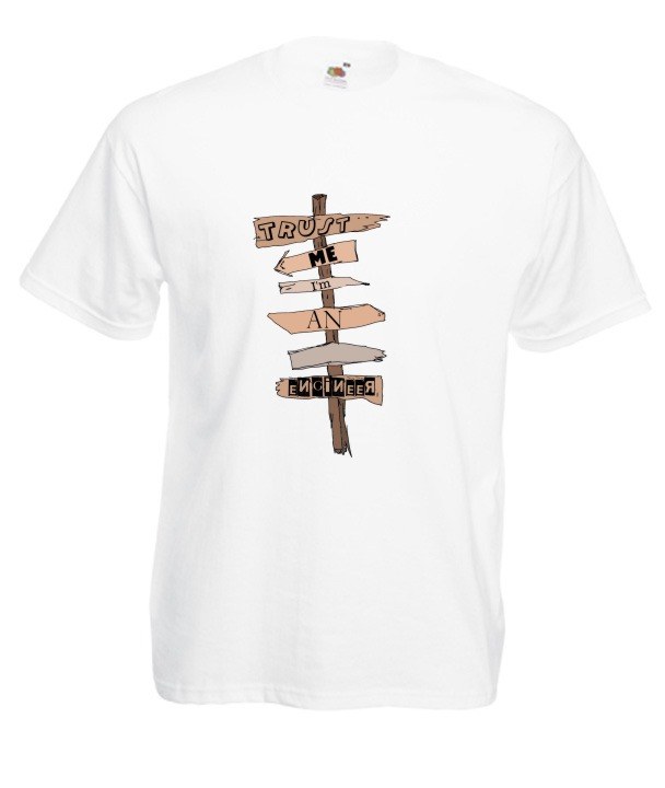 

Tshirt Zaufaj MI Jestem Inżynierem Wzory