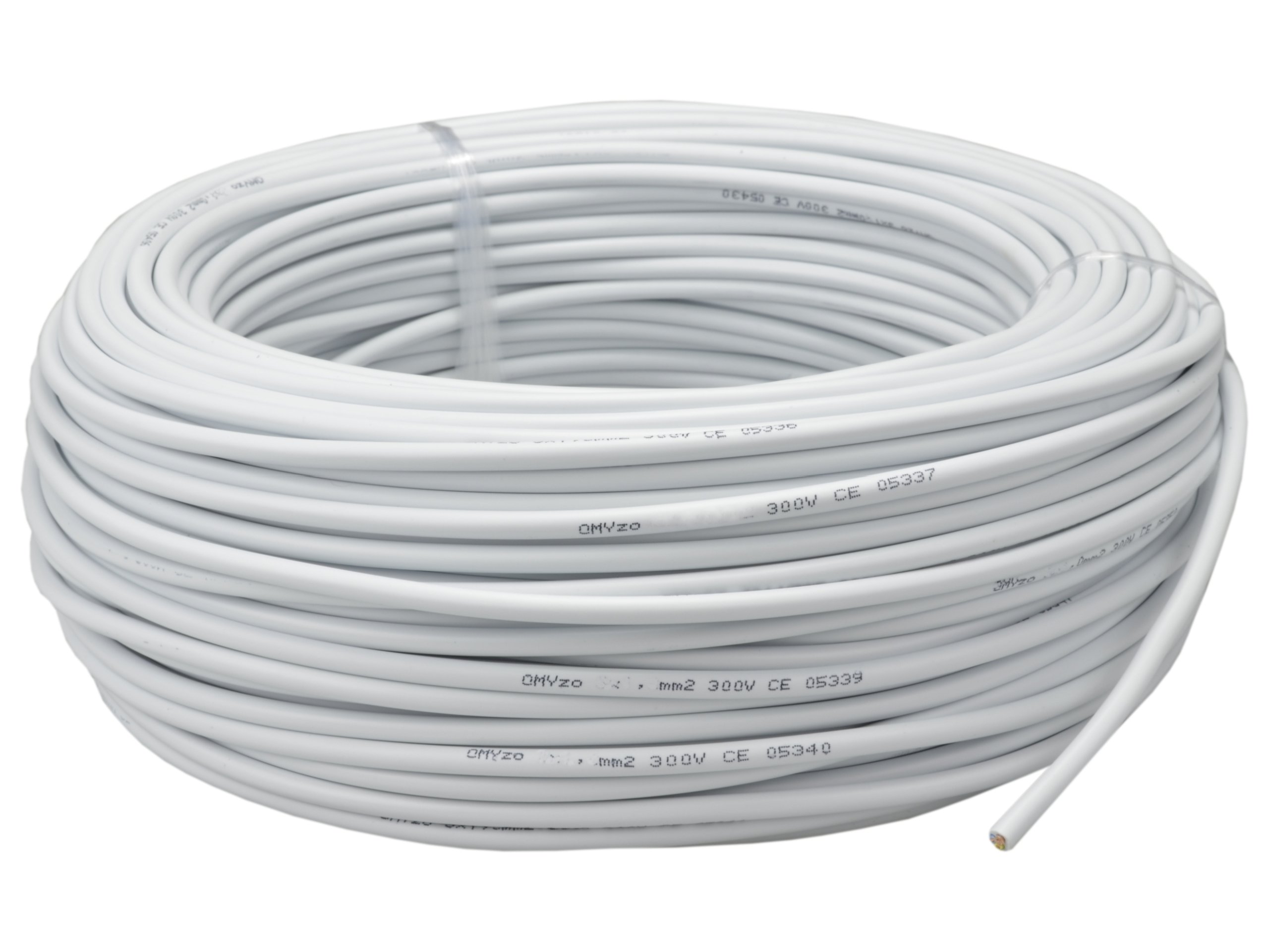 

Przewód kabel prądowy giętki linka Omy 2x0,75 100m