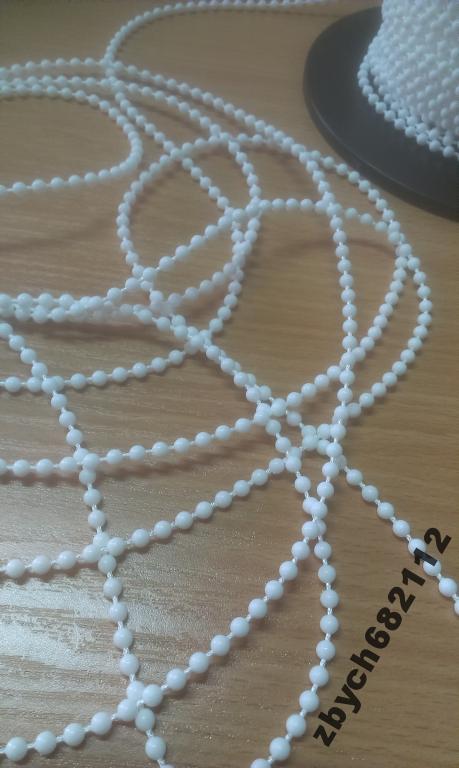 Łańcuszek do rolet 4,2 mm biały Rodzaj łańcuszek