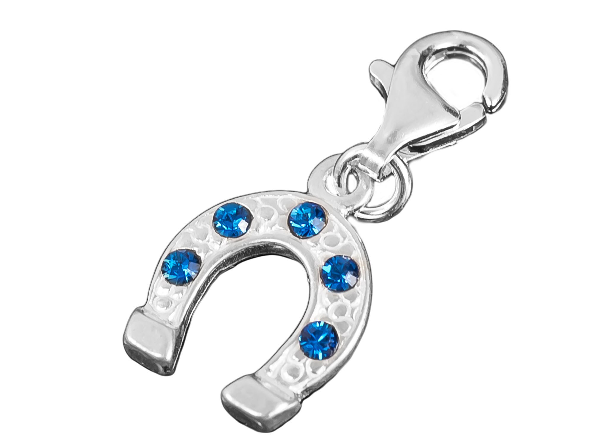 

Charms Podkowa z Swarovski Do Bransoletki 14 Kol