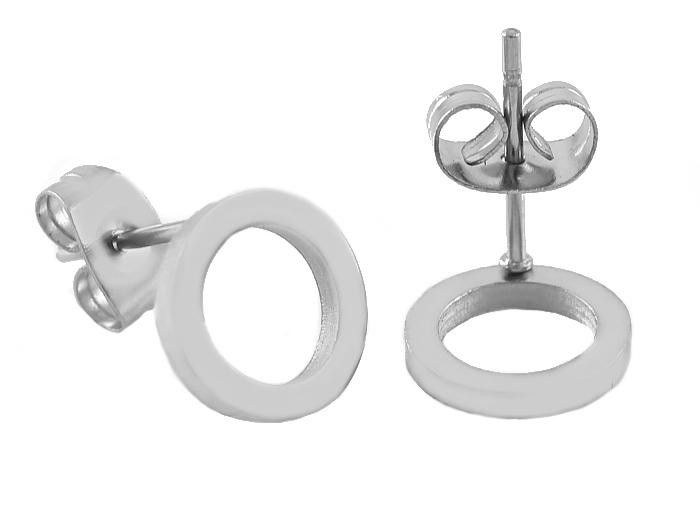 

Srebrne Kolczyki Kółka Ring. PR.925! Koła