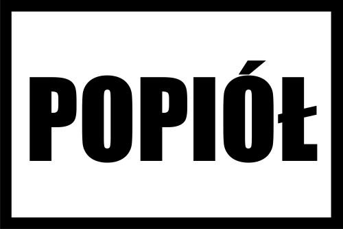 

Naklejka Odpady Popiół 30X20 CM