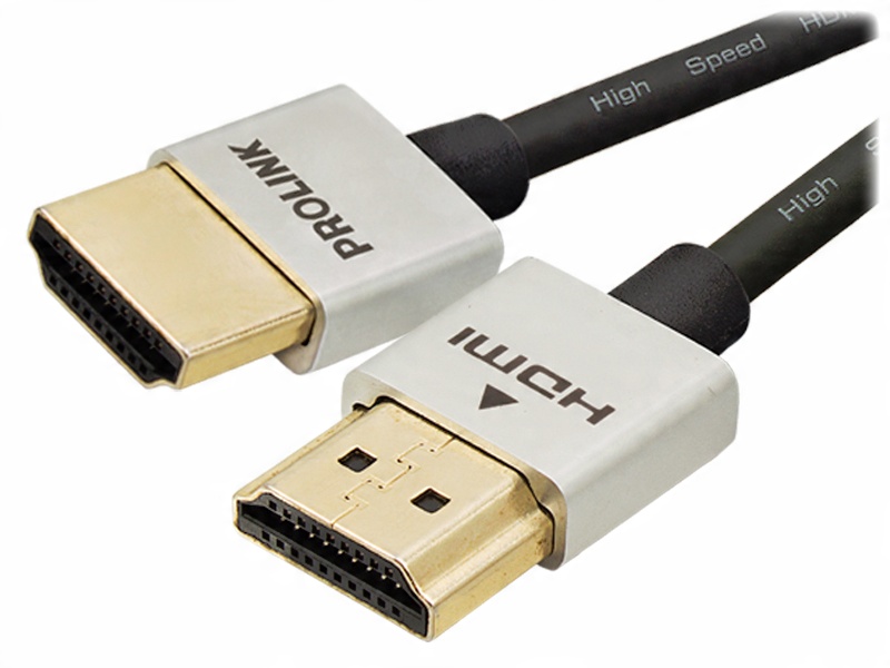 

Kabel Przewód Hdmi 2.0 Uhd Prolink Futura Slim 2m