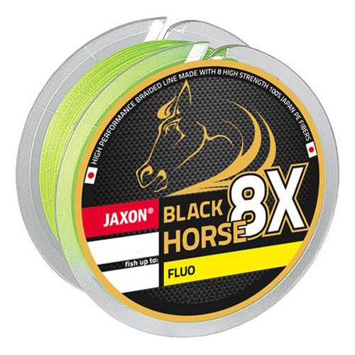 

Plecionka Jaxon Black Horse Fluo x8 0,16/200m