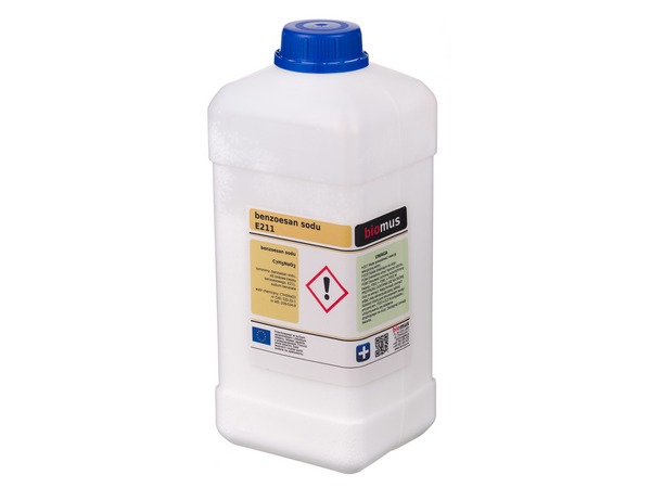 

Benzoesan sodu E211 gat. czysty Biomus 1kg