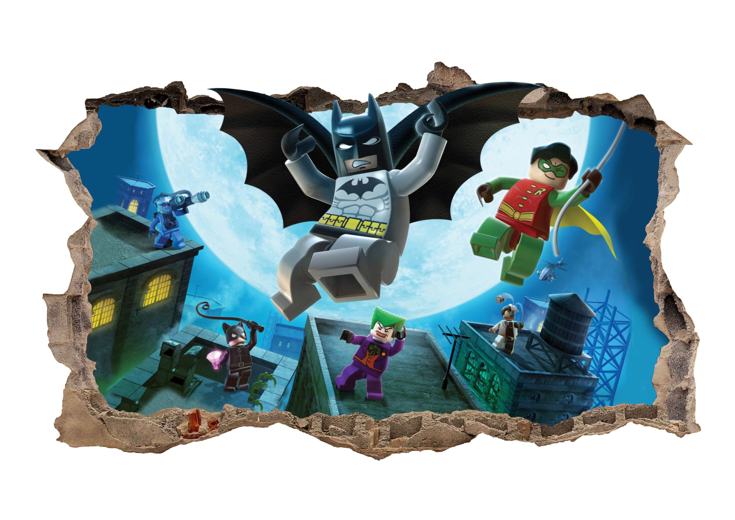 

Naklejka ścienna Lego Batman