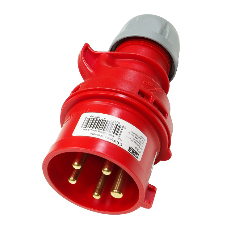 

Wtyczka siłowa 5P 16A 400V IP44 Pce przenośna
