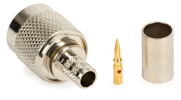 Wtyk TNC do 6 GHz na Tri-Lan 240/H-155 ABCV Złącza wtyk TNC