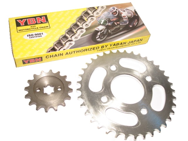 

Łańcuch Zębatka Zębatki Quad Atv 50 70 110 125