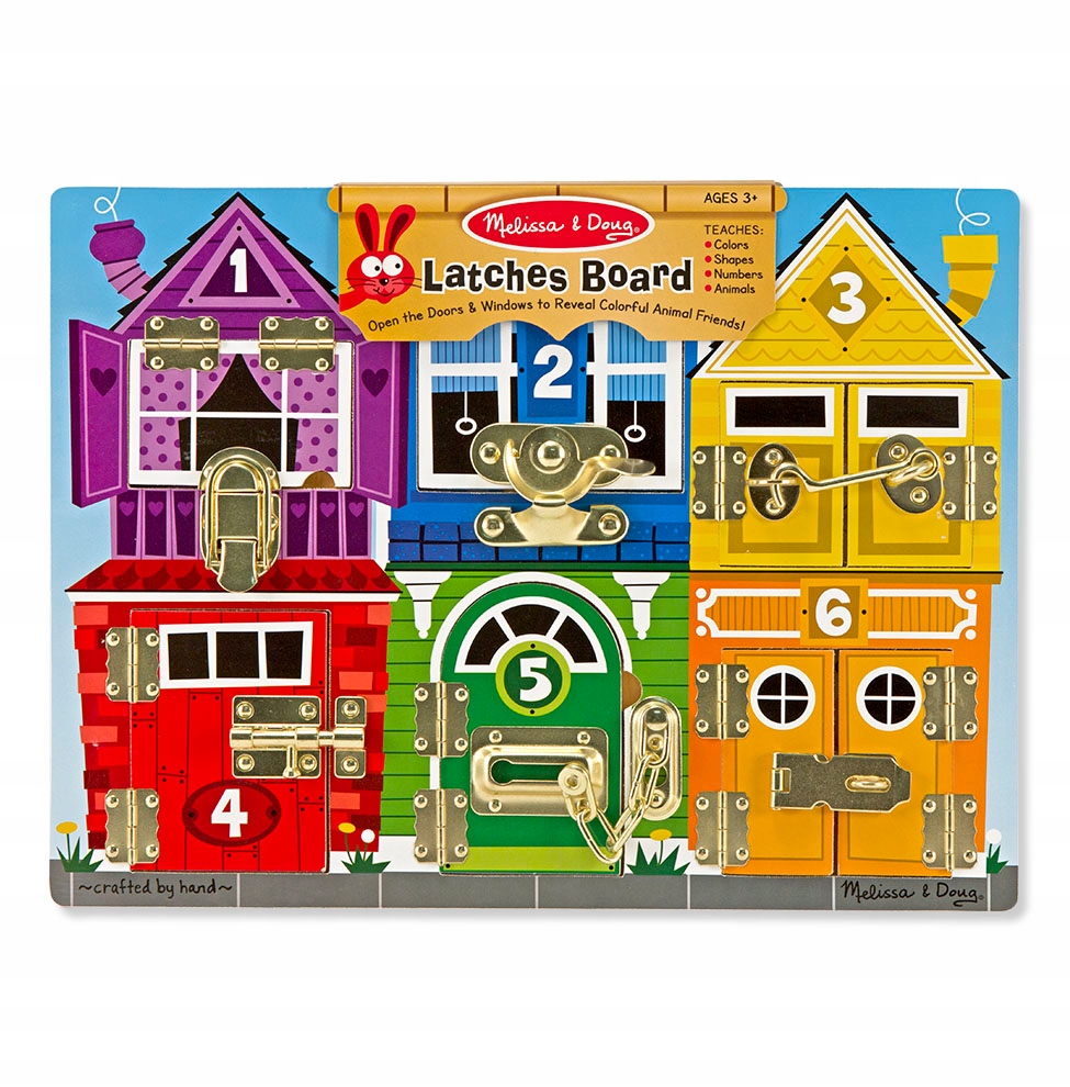 

Tablica Melissa and Doug 13785 Drewniania zamki