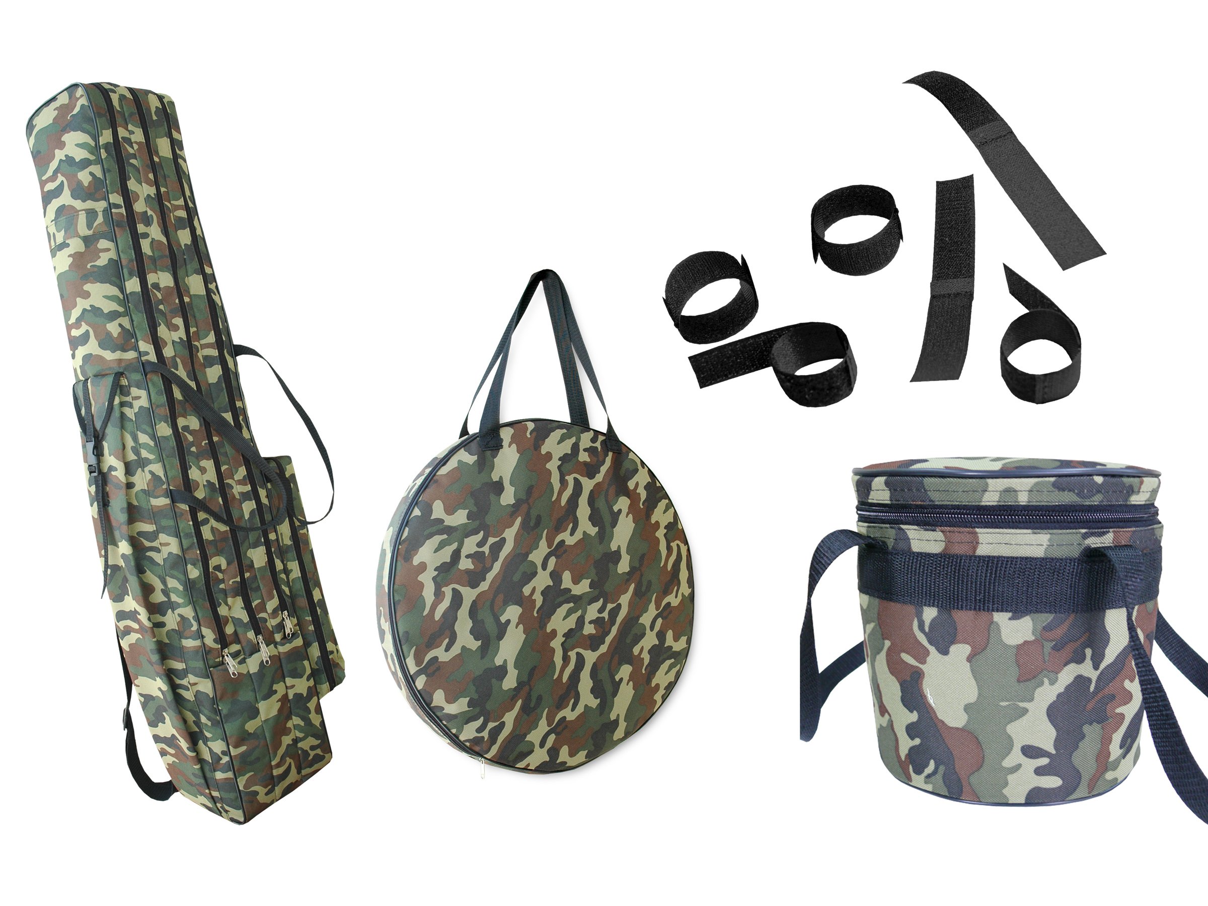 3 Komory Pokrowiec Na Wędki 160cm*10 gratisów*kh