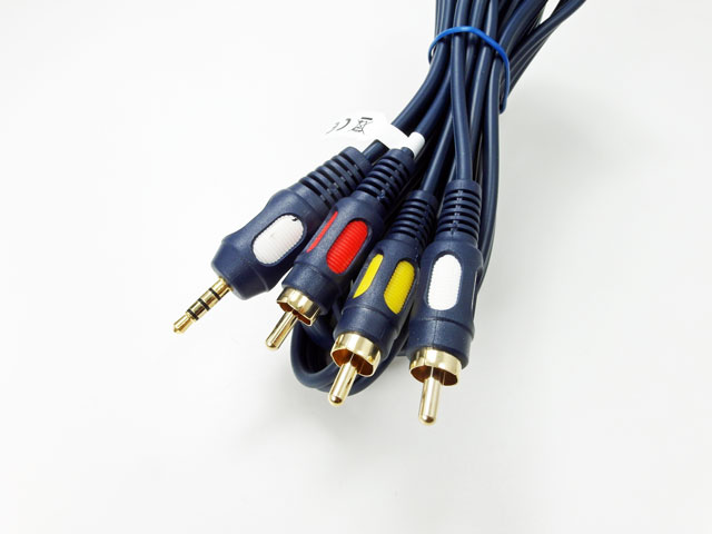 

Vitalco kabel przewód jack / 3 Rca chinch 3,0m