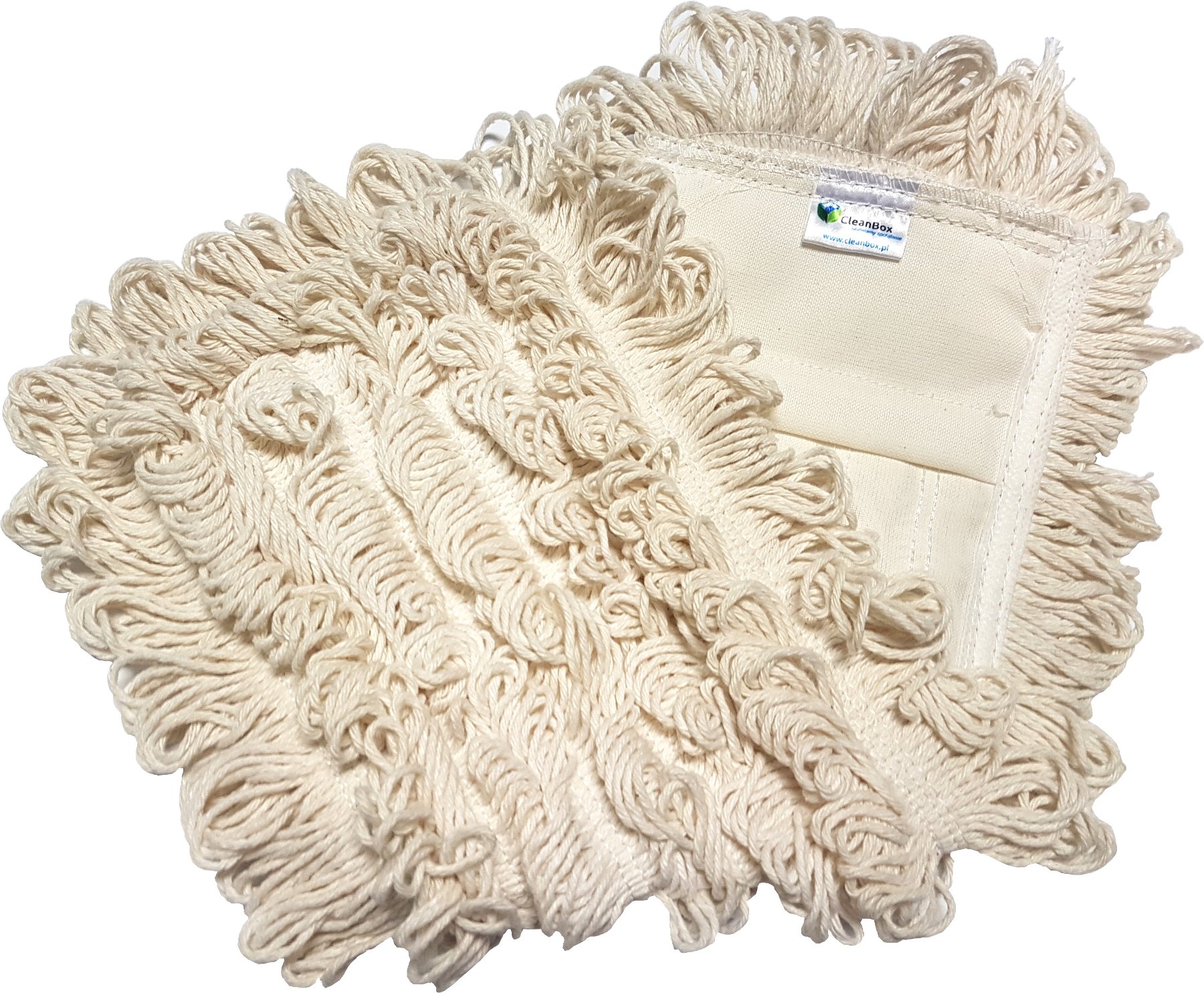 

CleanBox - Mop kieszeniowy płaski bawełna 40cm