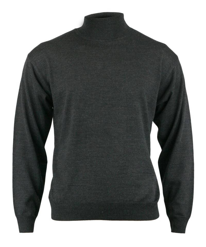 Pánský rolák (merino vlna) grafitový, vel: XXL